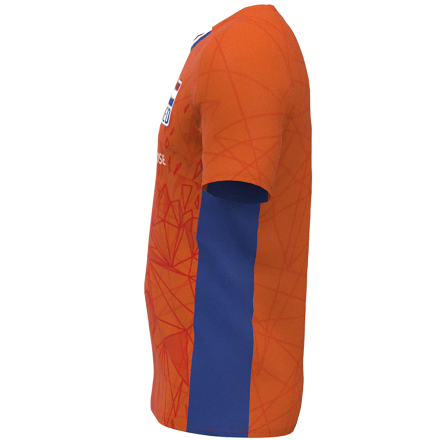 Mizuno Nevobo Volleyball Match Orange Shirt Men Orange